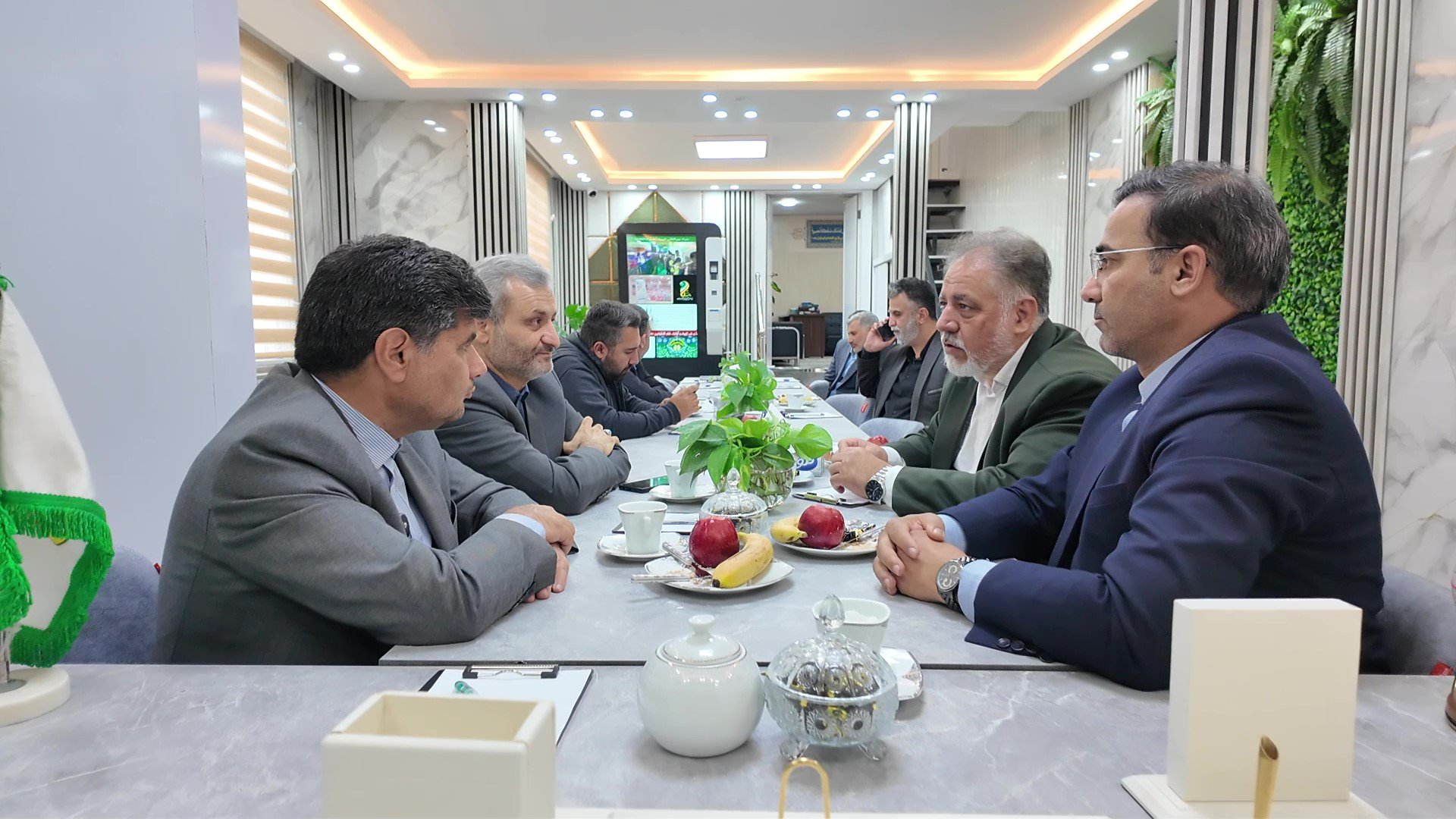 Governor's visit to the Foundation