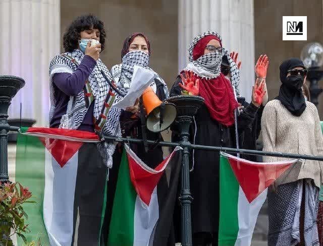 Hunger strike by Palestinian supporters
