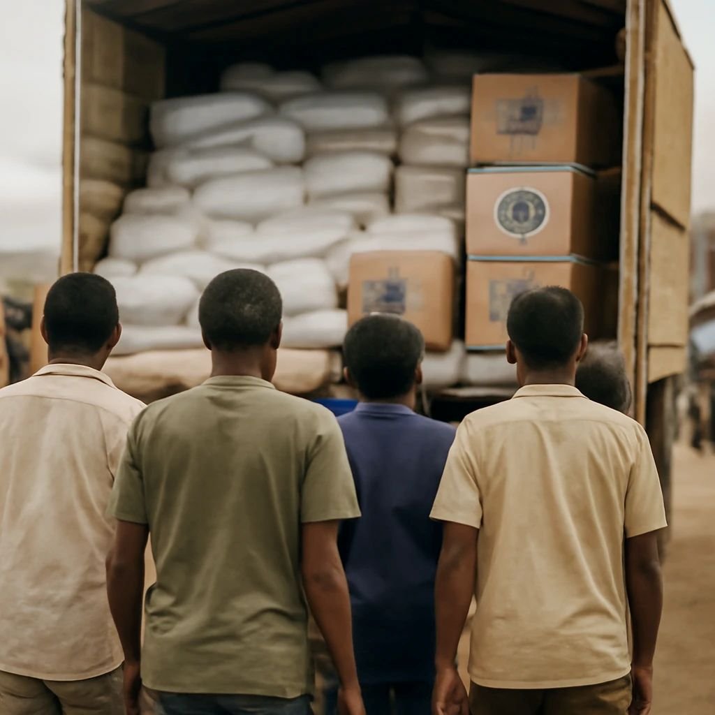 Humanitarian aid shipment from the people of Iraq to Iran