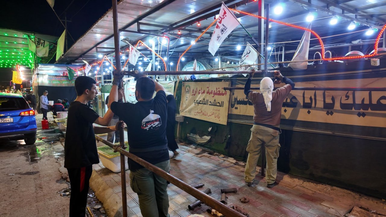 Establishment of the Gilani Servants’ Mawkib in Karbala by the Abshar-e Atefeha Charity