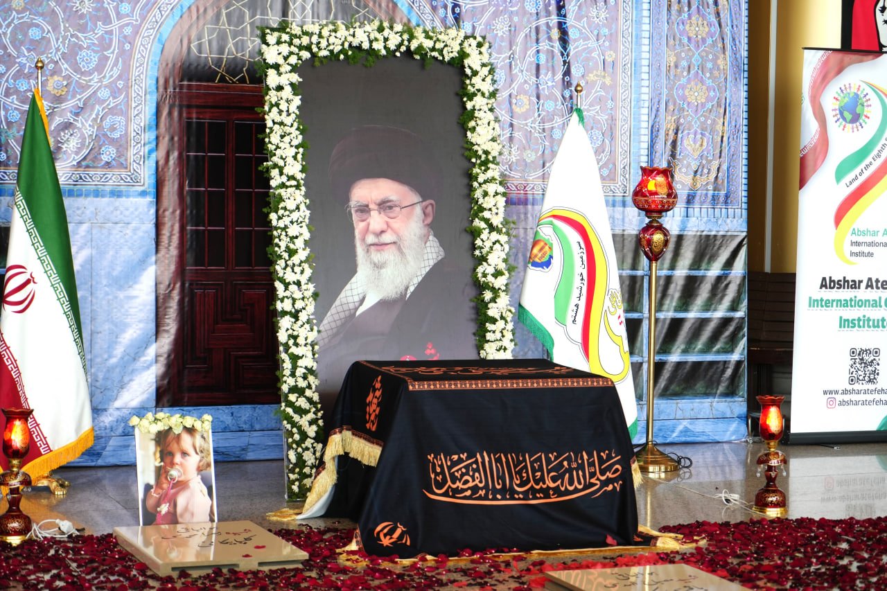 Exhibition of Ramadan War Martyrs Held at Mashhad International Airport by the International Department of Abshar-e Atefeha Charity Foundation