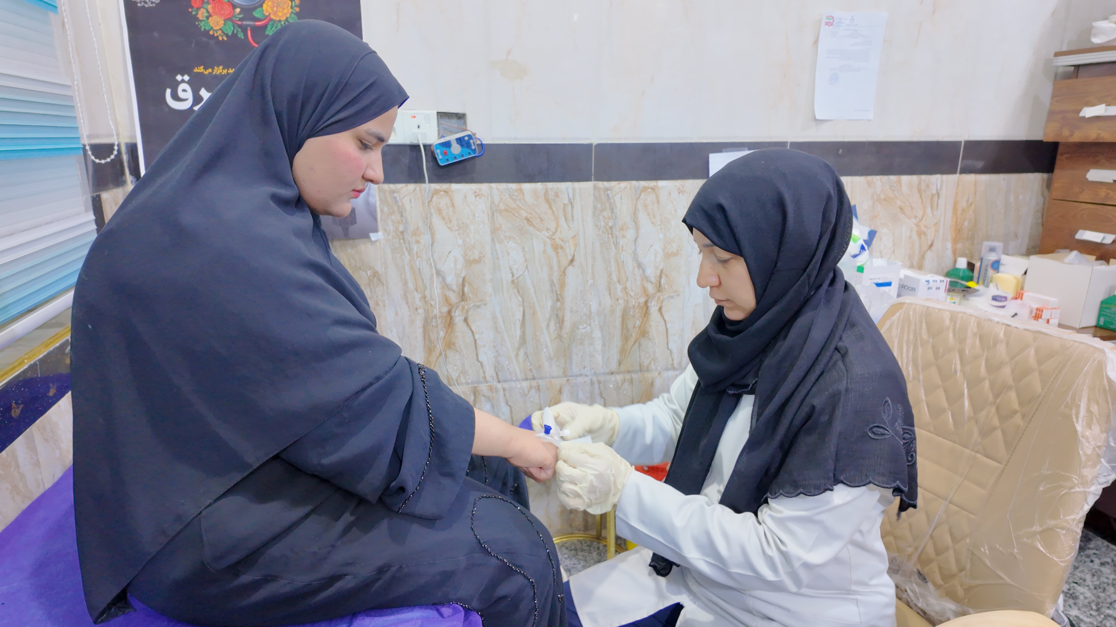Free medical services in Iraq